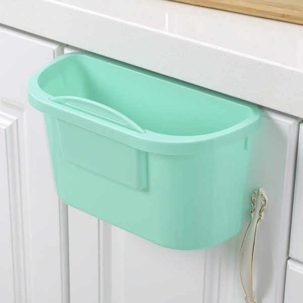 Cabinet Door Hanging Trash Can - Durable, Cylindric, Multi-Color - Image 6