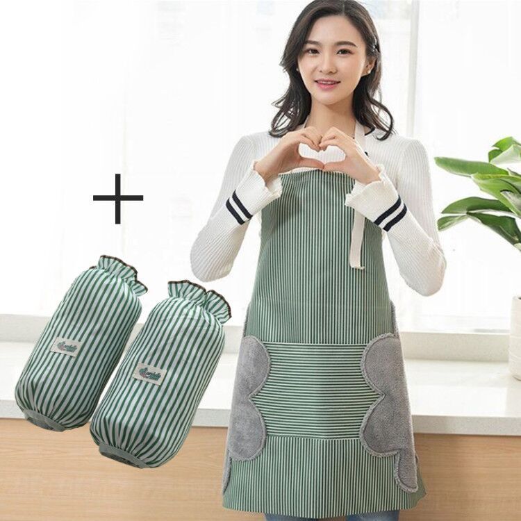 Creative Towel Apron for Easy Hand Cleaning