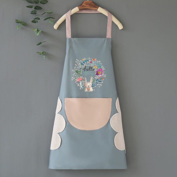 Waterproof Sleeveless Oxford Cloth Apron for Modern Kitchens - Image 9