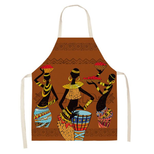 Original Art Apron – Stylish Geometry Design for Cooking - Image 9