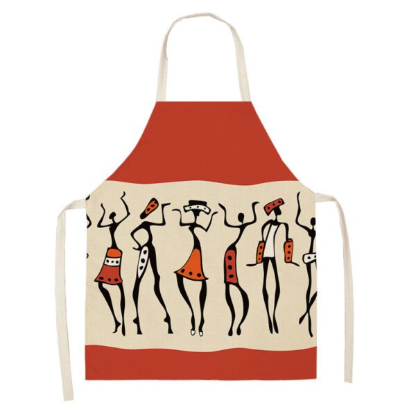 Original Art Apron – Stylish Geometry Design for Cooking - Image 7
