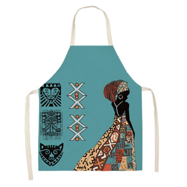 Original Art Apron – Stylish Geometry Design for Cooking - Image 10