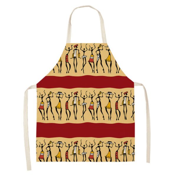 Original Art Apron – Stylish Geometry Design for Cooking - Image 6