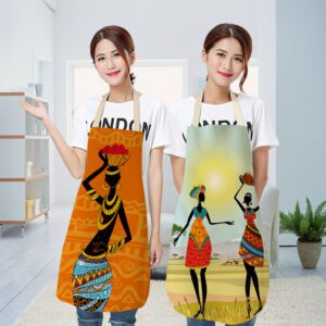 Original Art Apron Foreign Trade Geometry