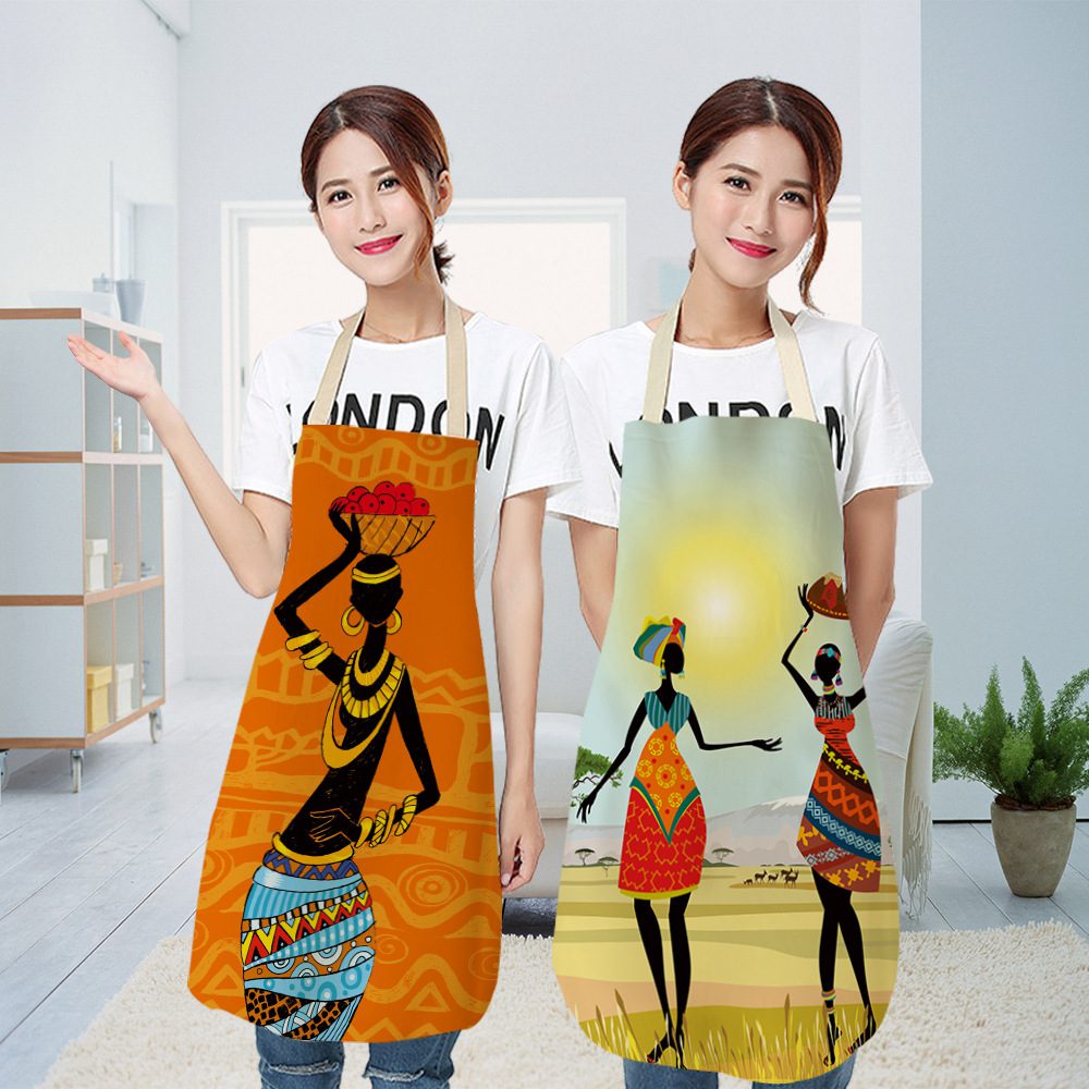Original Art Apron Foreign Trade Geometry