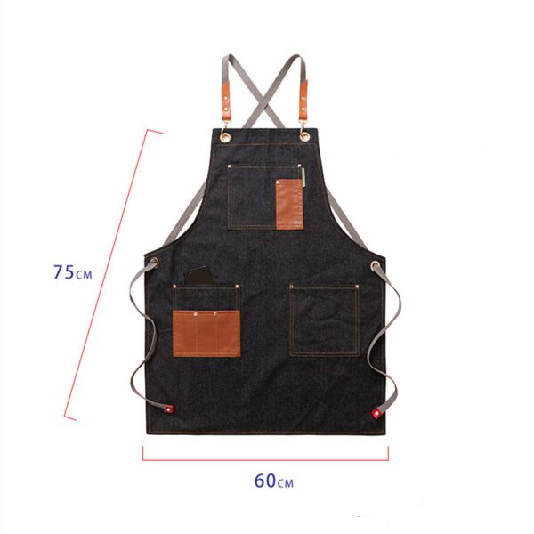 Men's Wear-Resistant Work Apron – Anti-Fouling, Durable & Stylish - Image 2