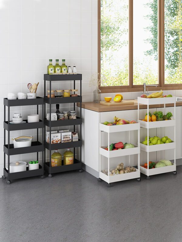 "Bathroom and Kitchen Shelf."