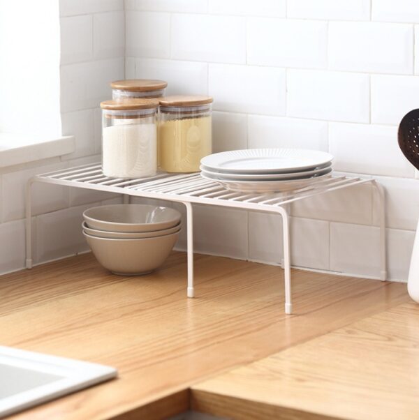 "Retractable Kitchen Rack Multi-Layer - Durable Metal, Rust-Resistant Design" - Image 7
