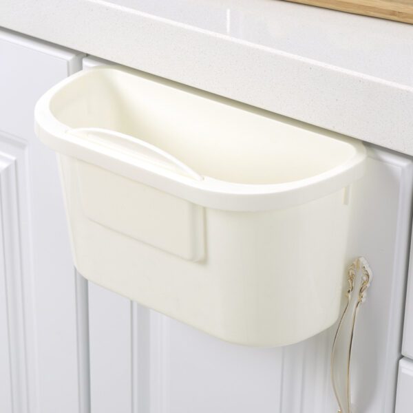 Cabinet Door Hanging Trash Can - Durable, Cylindric, Multi-Color - Image 5