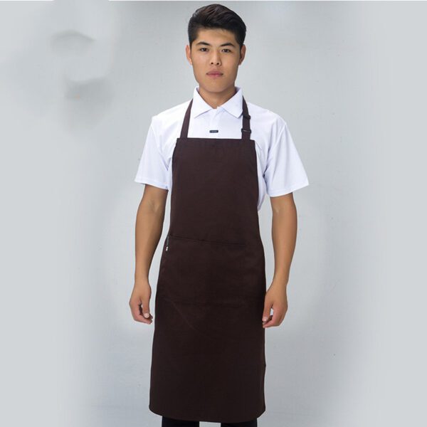 Korean Style Cotton Blended Kitchen Apron – Versatile & Stylish - Image 4