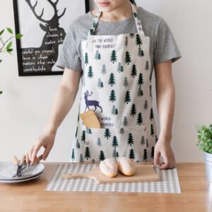 Fawn Cotton Linen Apron