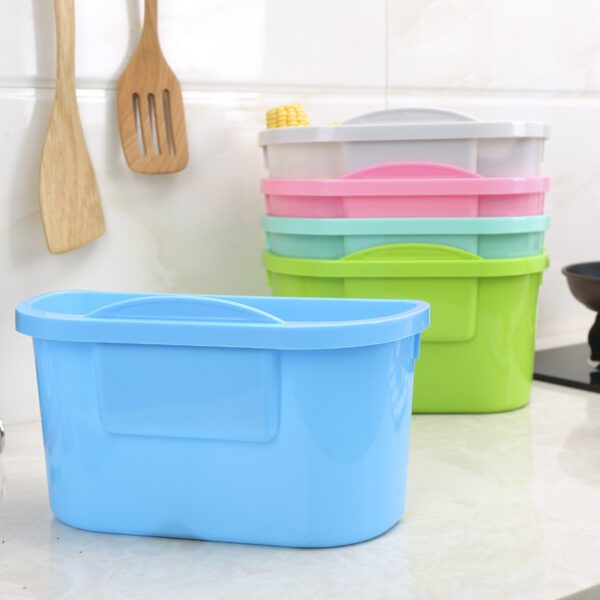 "Cabinet Door Hanging Trash Can"
