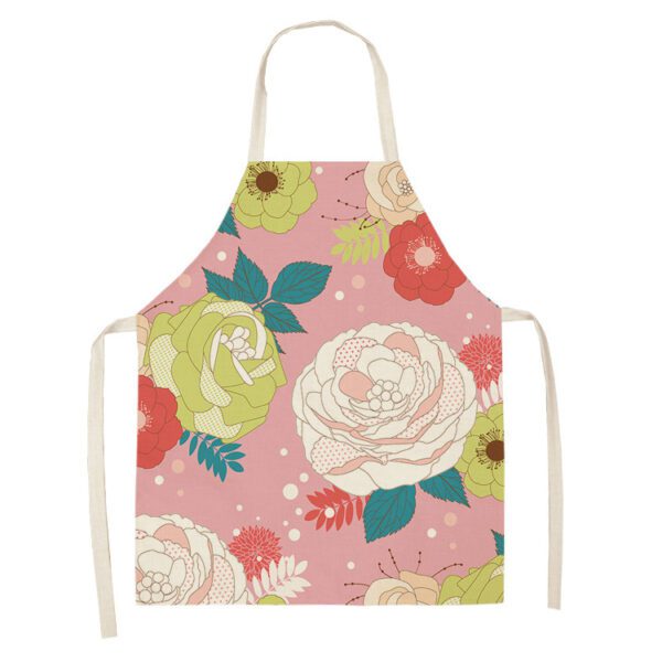 Pastoral Flower Series Kitchen Apron – Stylish & Practical - Image 7