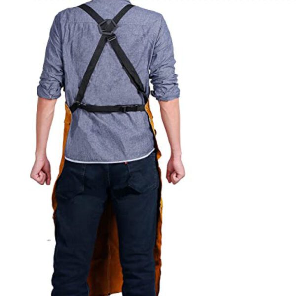 Woodworking Electrician Apron – Stylish Floral Workwear - Image 9