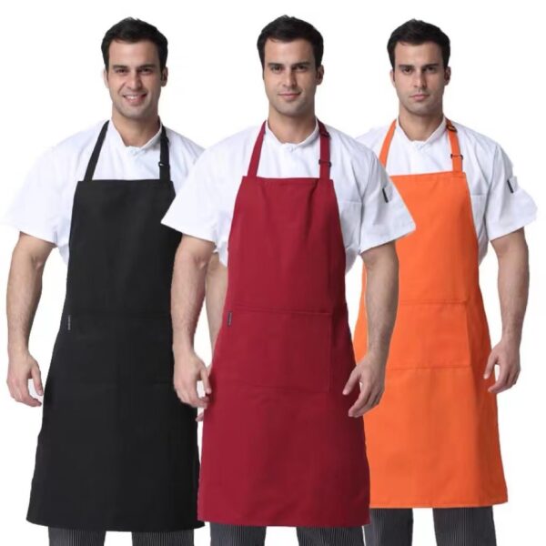 Korean Style Cotton Blended Kitchen Apron – Versatile & Stylish - Image 10