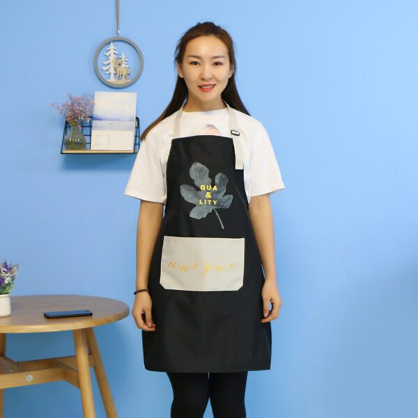 Household Waterproof & Oil Proof Kitchen Apron – Stylish & Practical - Image 2