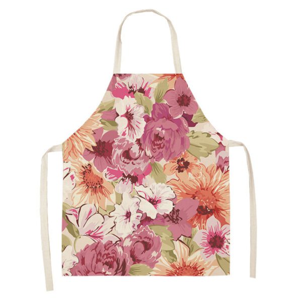 Pastoral Flower Series Kitchen Apron – Stylish & Practical - Image 8