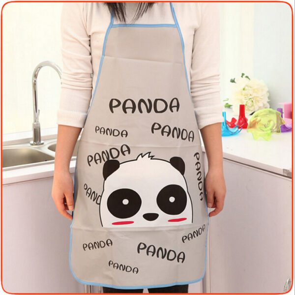Cartoon Waterproof Kitchen Apron – Fun & Functional - Image 5