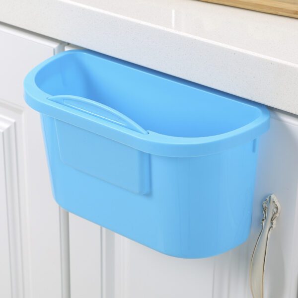 Cabinet Door Hanging Trash Can - Durable, Cylindric, Multi-Color - Image 2