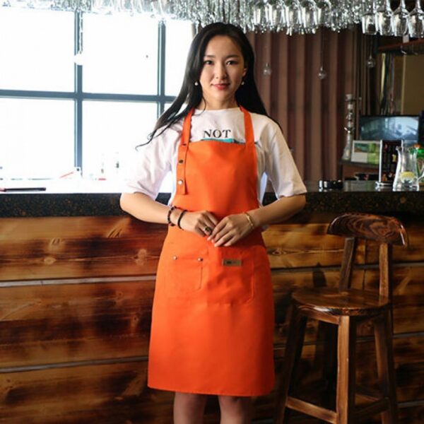 Canvas Work Apron – Stylish and Durable Work Clothes - Image 6