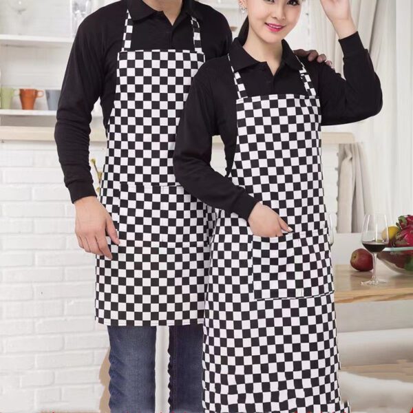 Korean Style Cotton Blended Kitchen Apron – Versatile & Stylish - Image 8