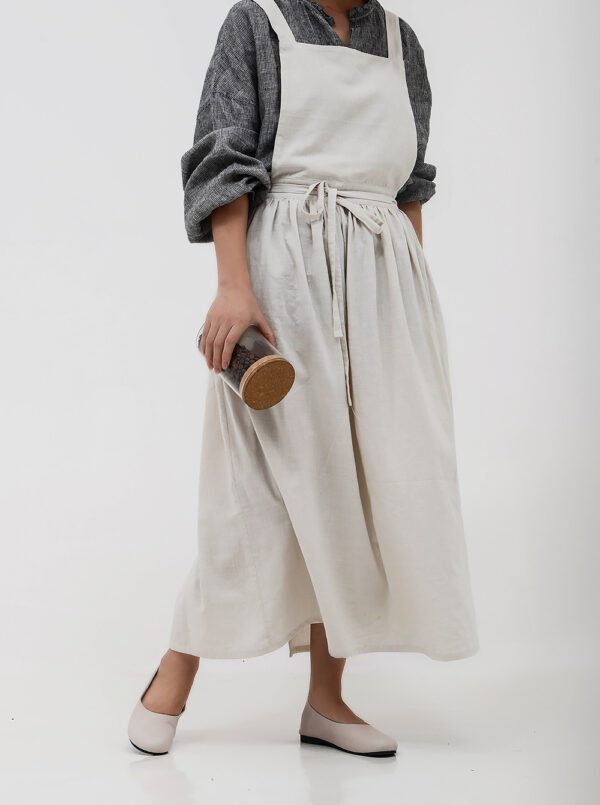Cotton Linen Kitchen Apron – Stylish and Functional - Image 7