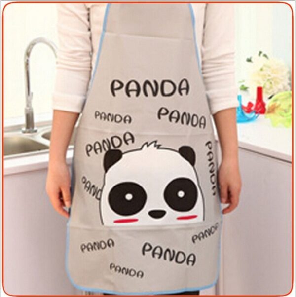 Cartoon Waterproof Kitchen Apron – Fun & Functional - Image 4