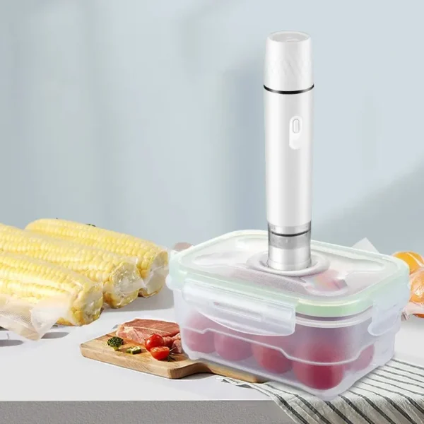 Mini Handheld Vacuum Sealer Machine Kitchen Vacuum Packer Machine Small Sealing Machine Portable USB Electric Food Vacuum Sealer - Image 4